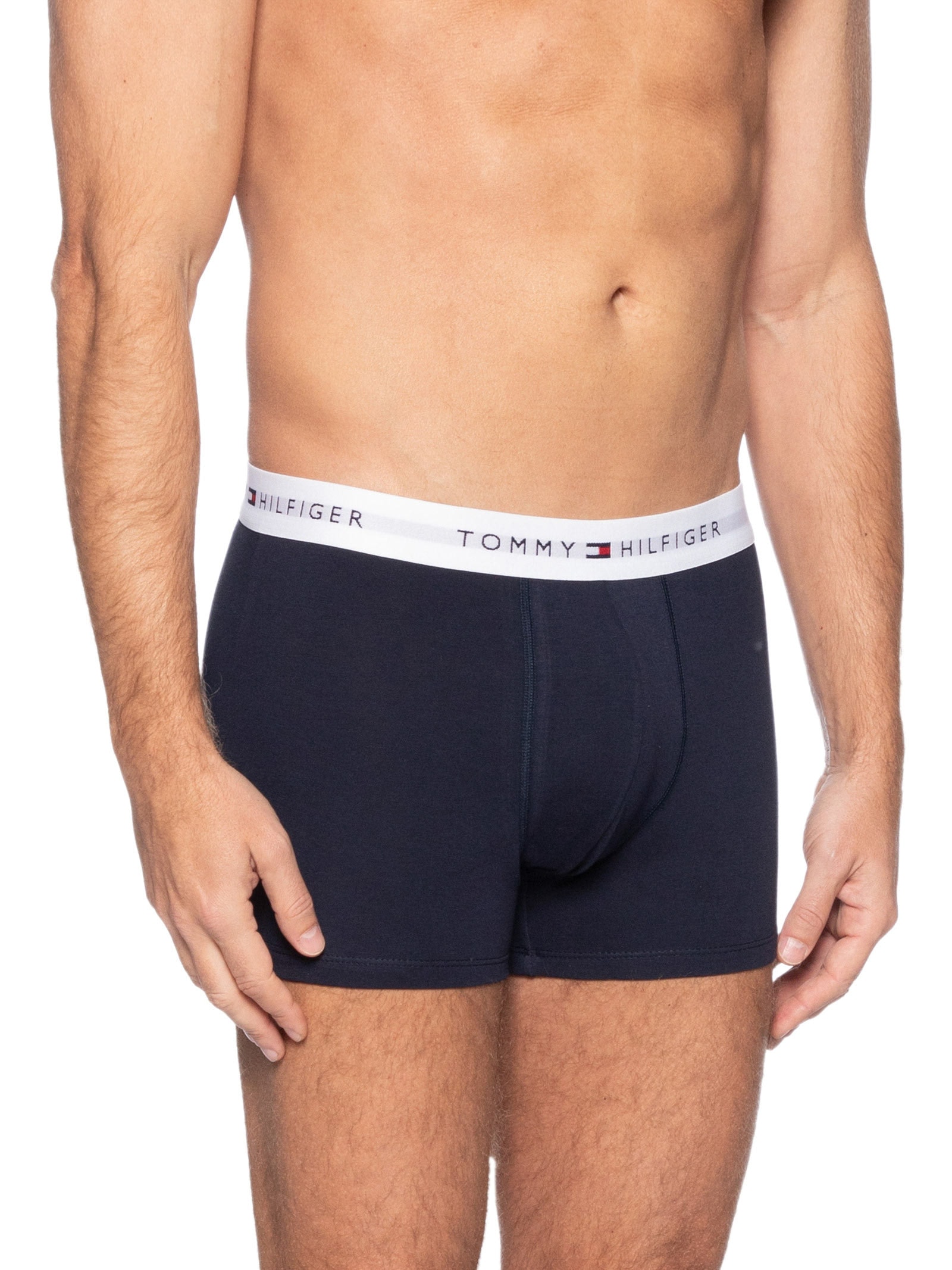 Kit De Cuecas Masculinas Boxer Em Algodão  Tommy Hilfiger