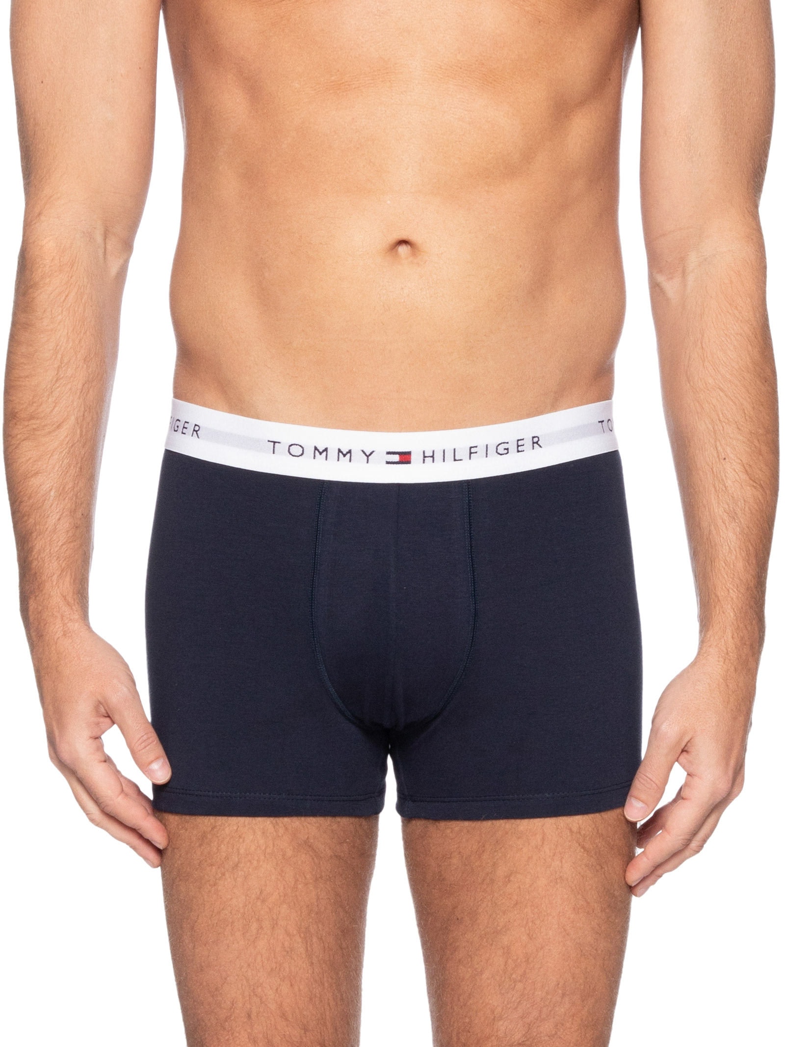 Kit De Cuecas Masculinas Boxer Em Algodão  Tommy Hilfiger