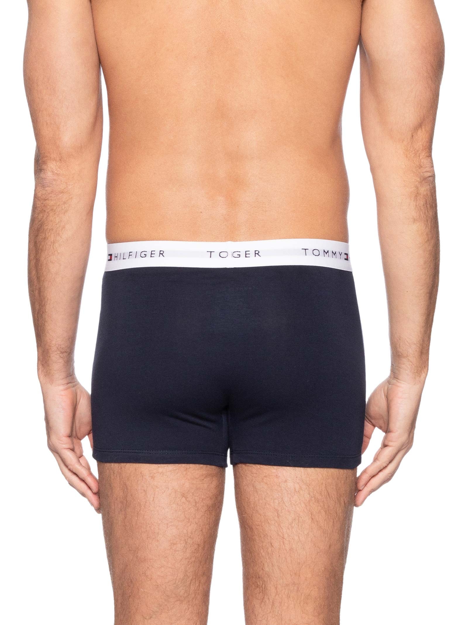 Kit De Cuecas Masculinas Boxer Em Algodão  Tommy Hilfiger