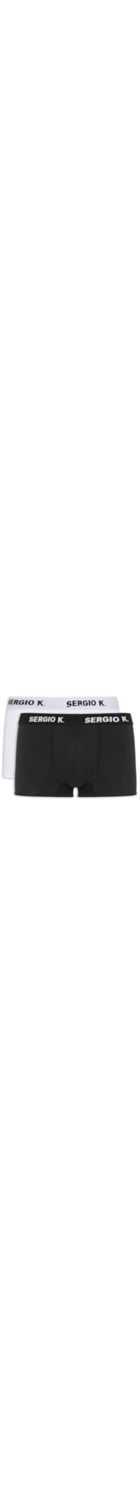Kit De Cuecas Pack Boxer De Algodão Com 2 Peças
