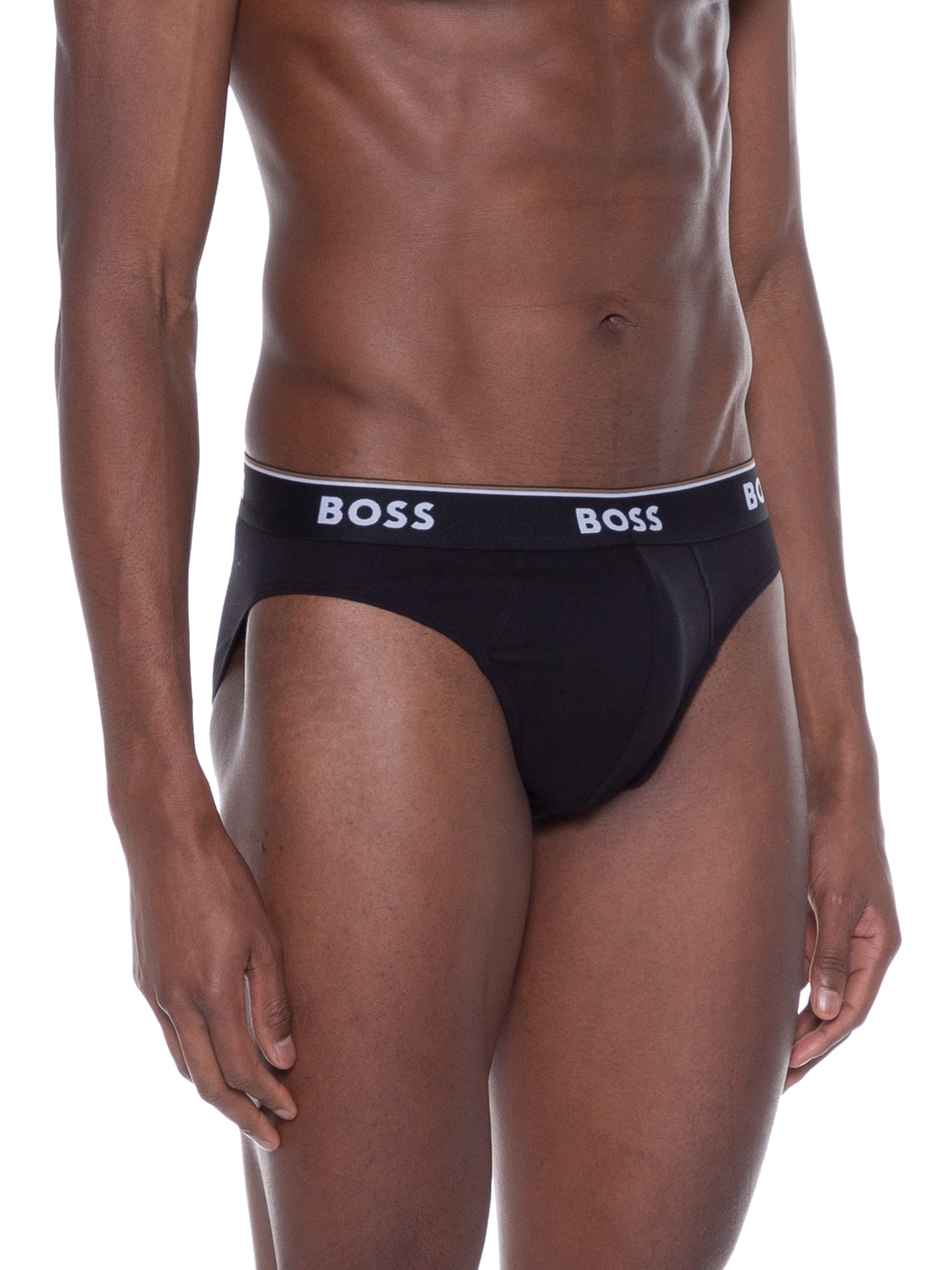 Kit De Cuecas Slip Brief Power 3 Peças Boss