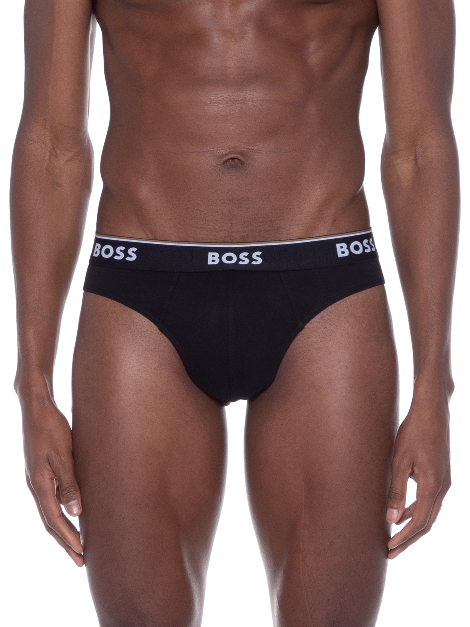 Kit De Cuecas Slip Brief Power 3 Peças Boss