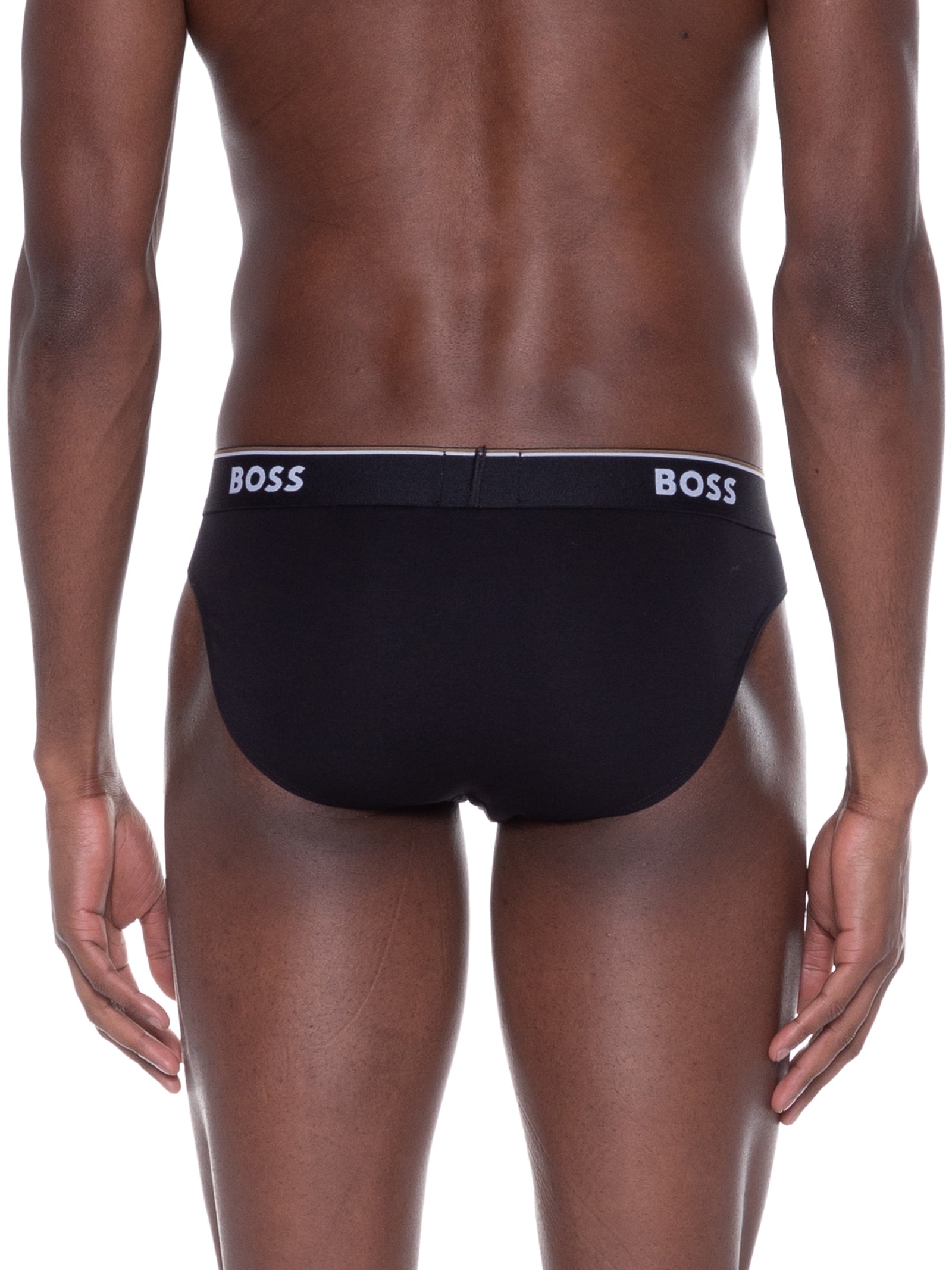 Kit De Cuecas Slip Brief Power 3 Peças Boss