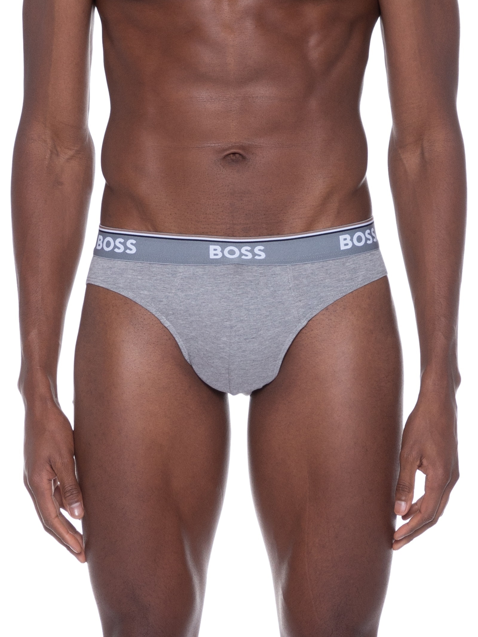 Kit De Cuecas Slip Brief Power 3 Peças Boss