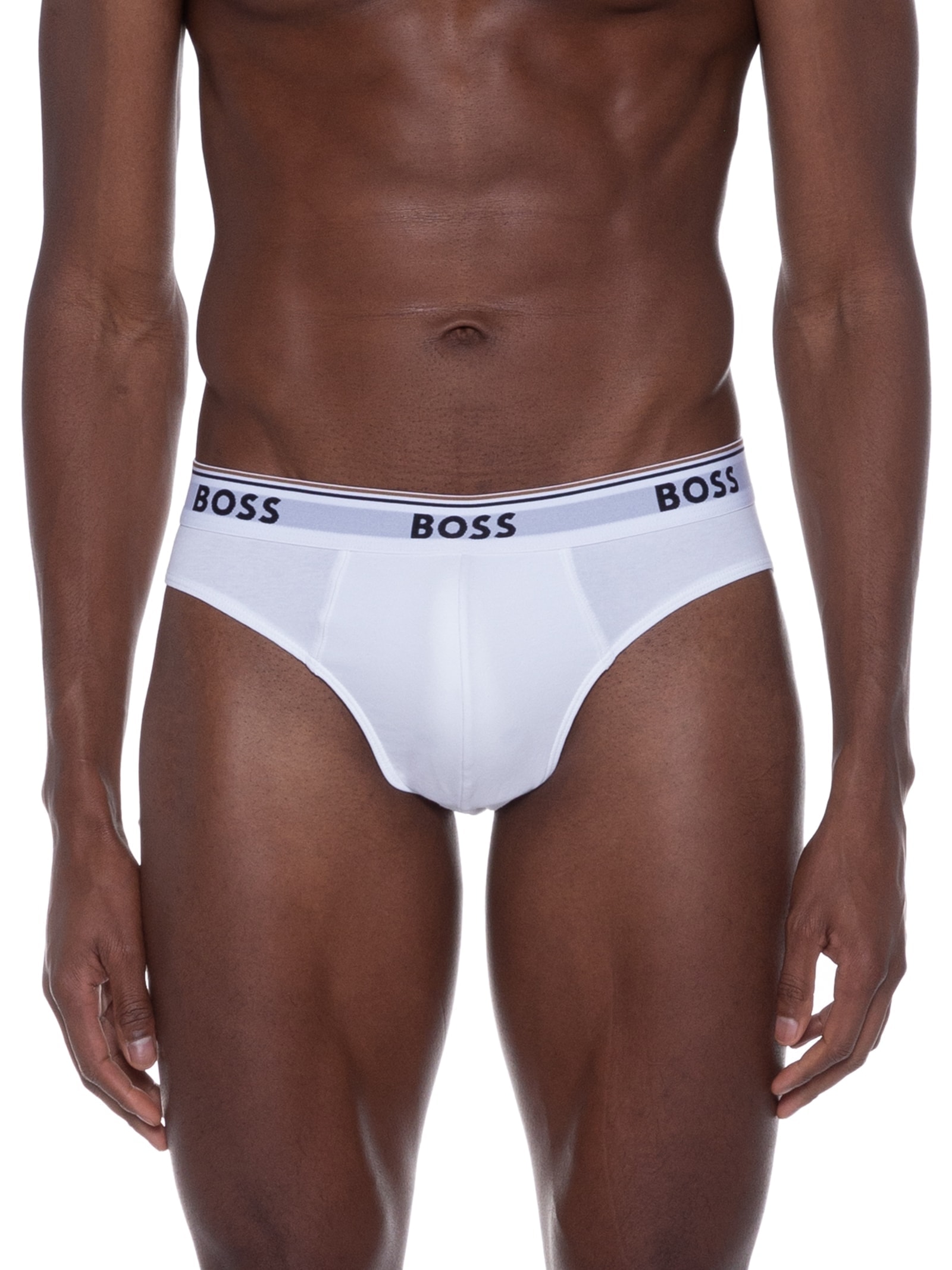 Kit De Cuecas Slip Brief Power 3 Peças Boss