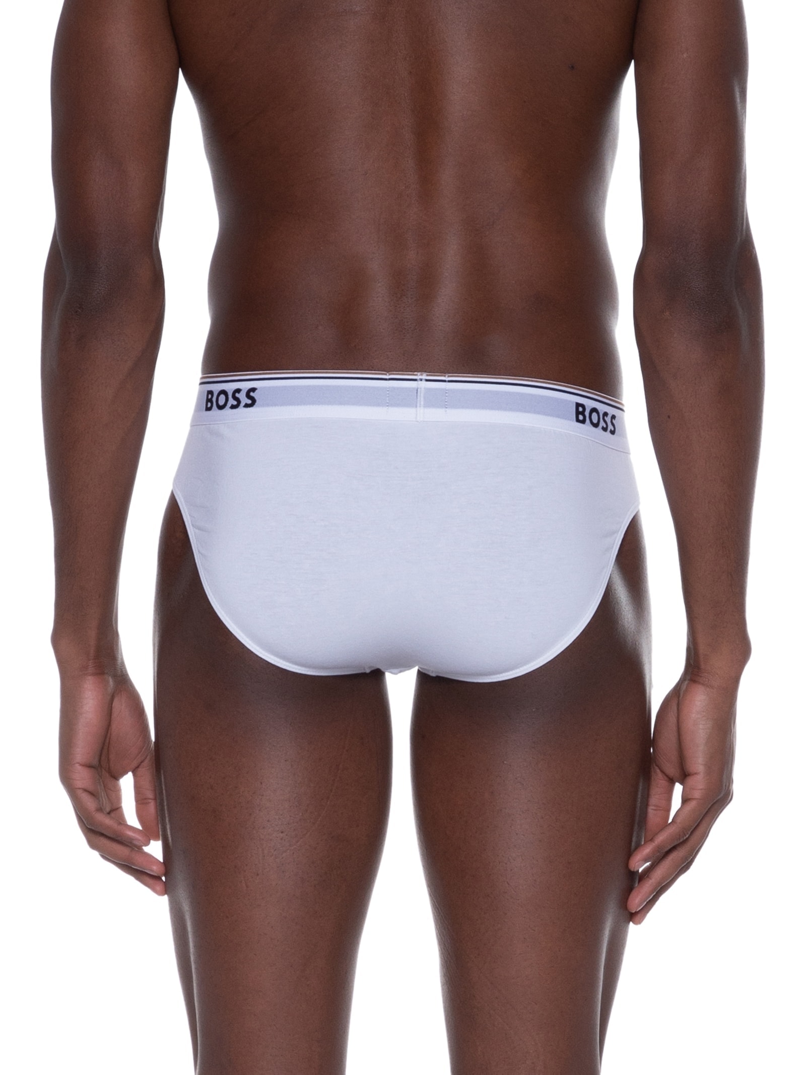 Kit De Cuecas Slip Brief Power 3 Peças Boss