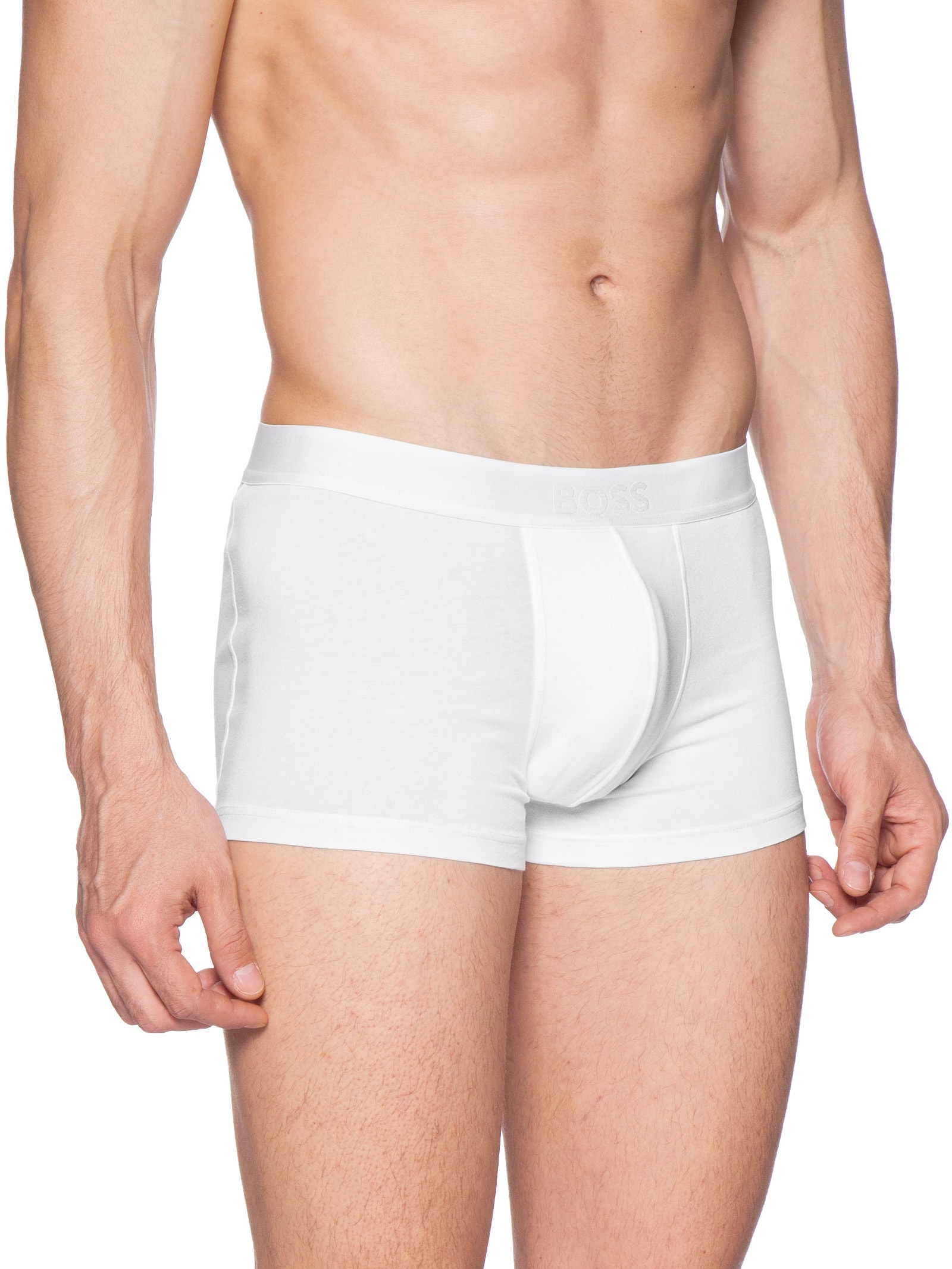 Kit De Cuecas Trunk 3 Peças One Branco Boss