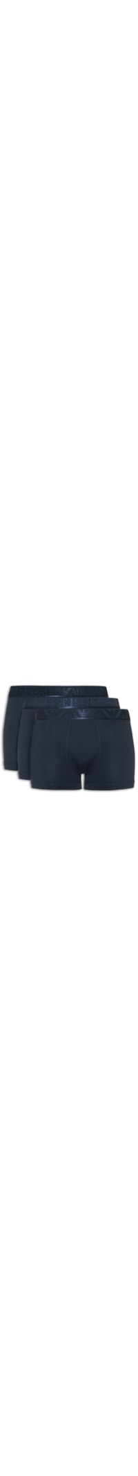 Kit De Cuecas Trunk Pack Bottom 3 Peças - Azul
