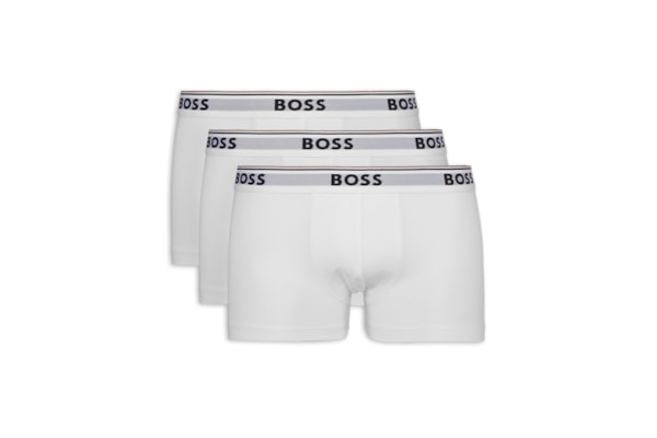 Kit De Cuecas Trunk Power 3 Peças - Branco