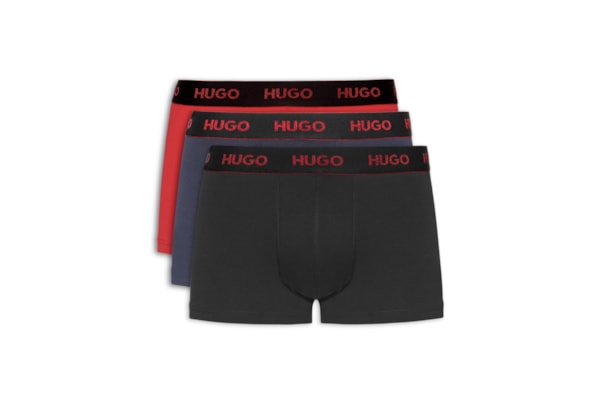 Kit De Cuecas Trunk Triplet - Vermelho