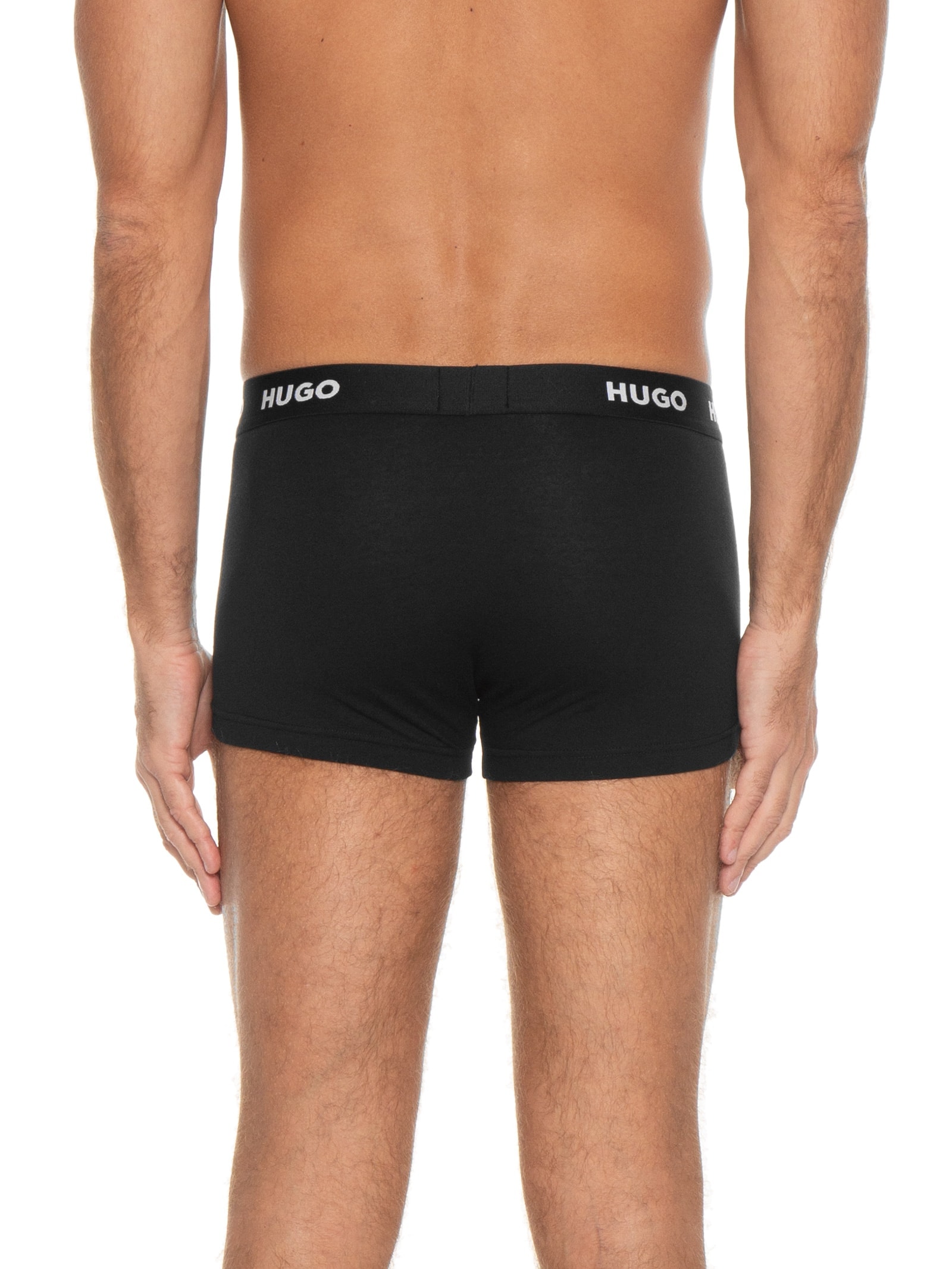 Kit De Cuecas Trunk Tripletpack Preto Hugo
