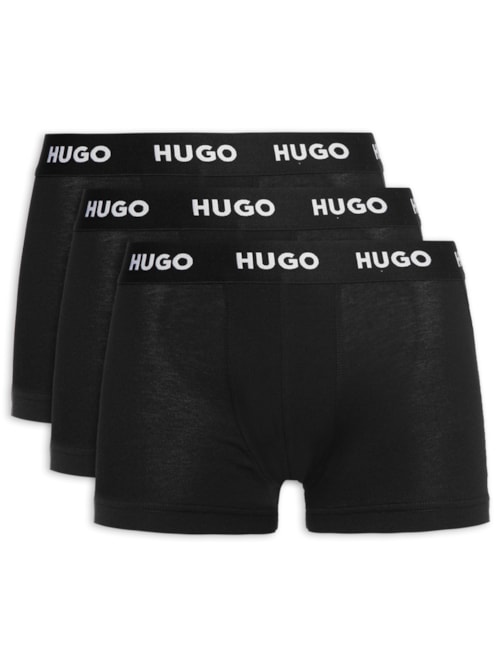 Kit De Cuecas Trunk Tripletpack - Preto
