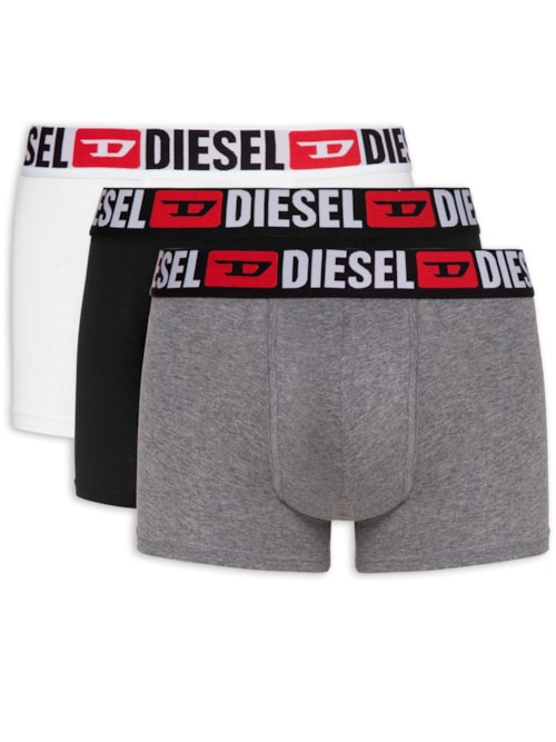 Kit de Cuecas Umbx-damien Threepack Boxer - Cinza