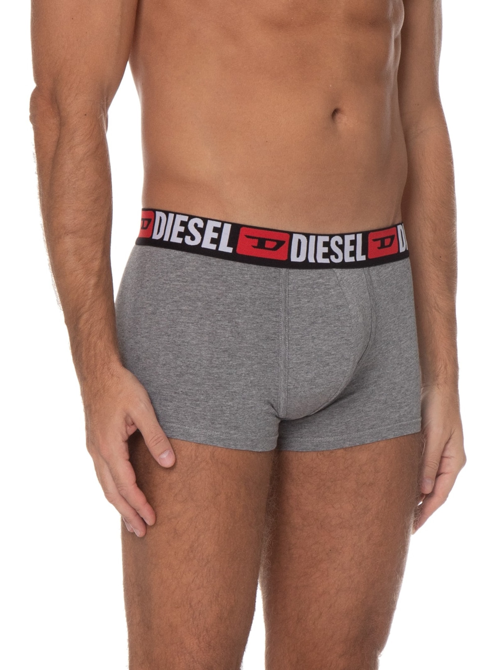 Kit de Cuecas Umbx-damien Threepack Boxer Cinza Diesel