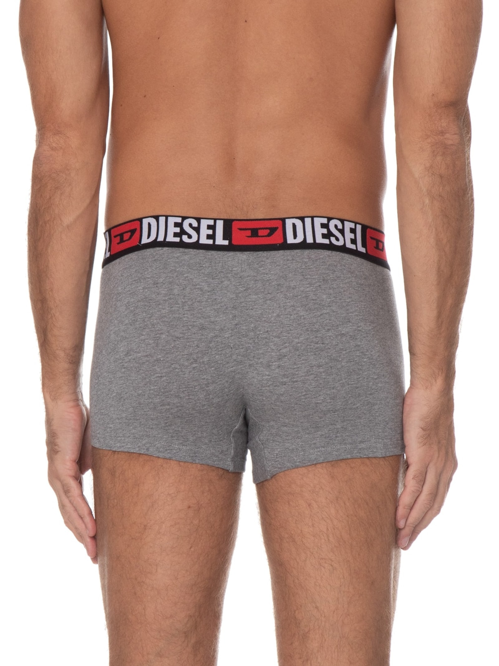 Kit de Cuecas Umbx-damien Threepack Boxer Cinza Diesel