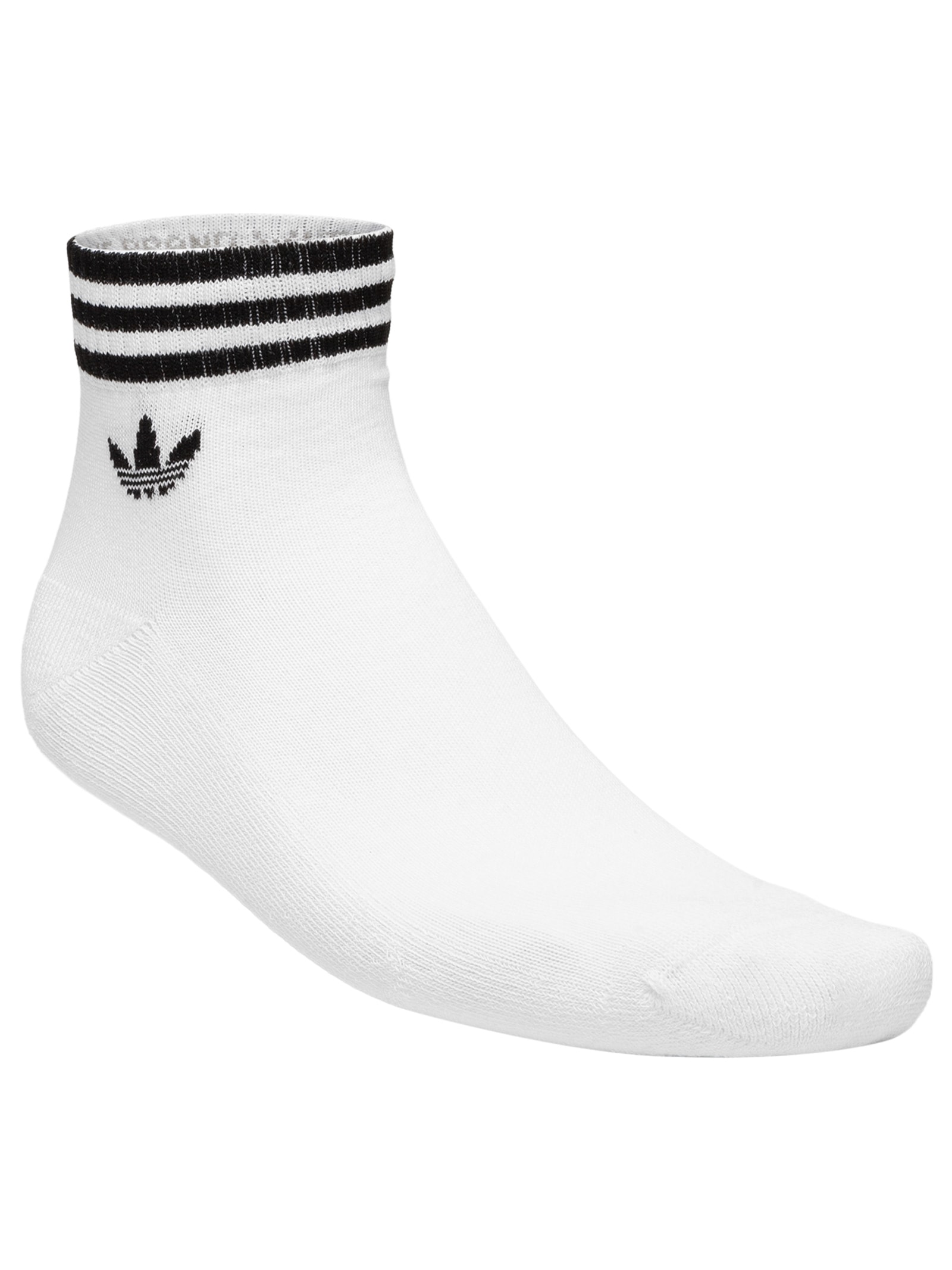 Kit De Meia Feminina Ank Sck 3 Peças Branco Adidas Originals