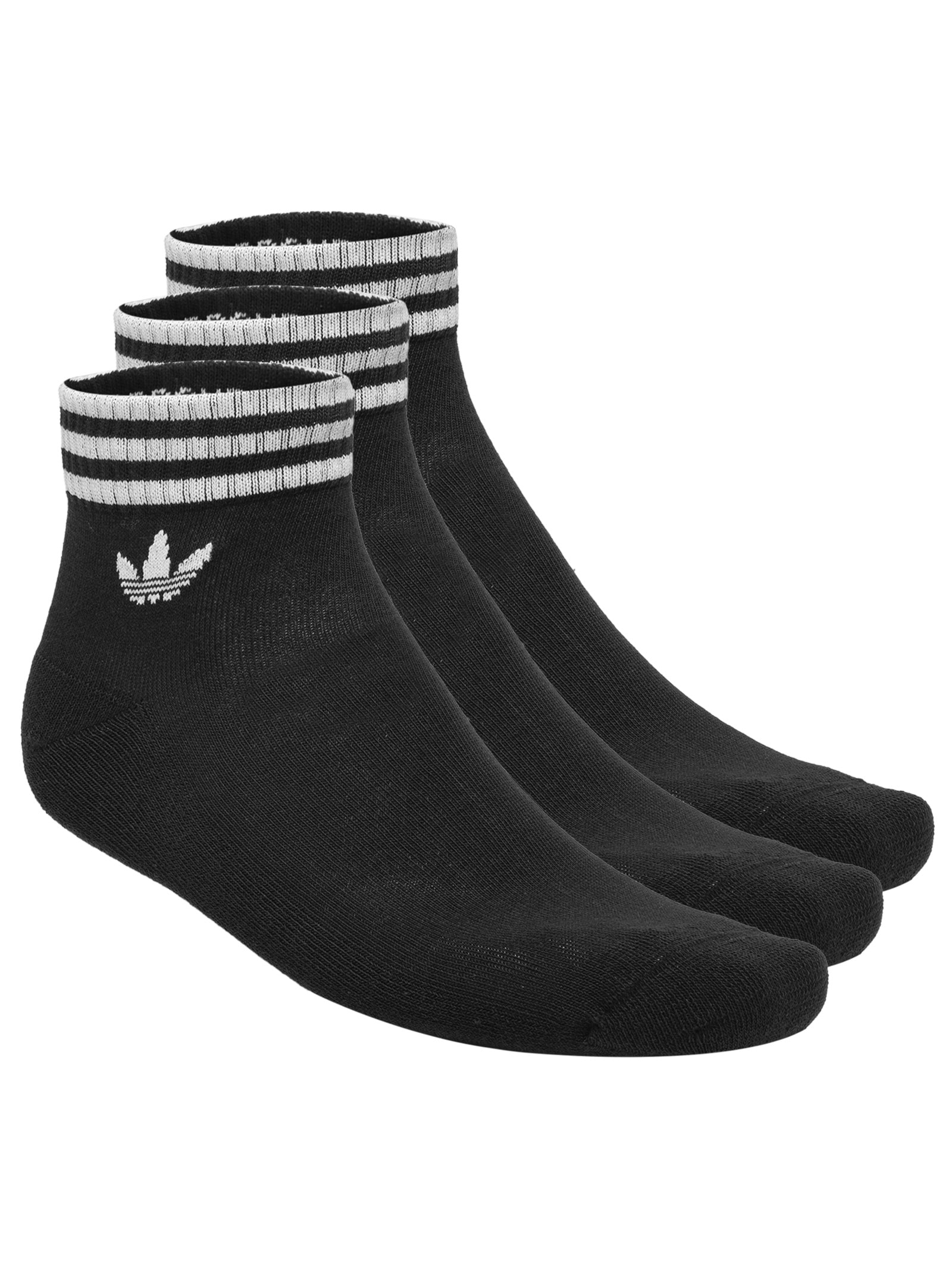 Kit De Meia Feminina Ank Sck 3 Peças Preto Adidas Originals