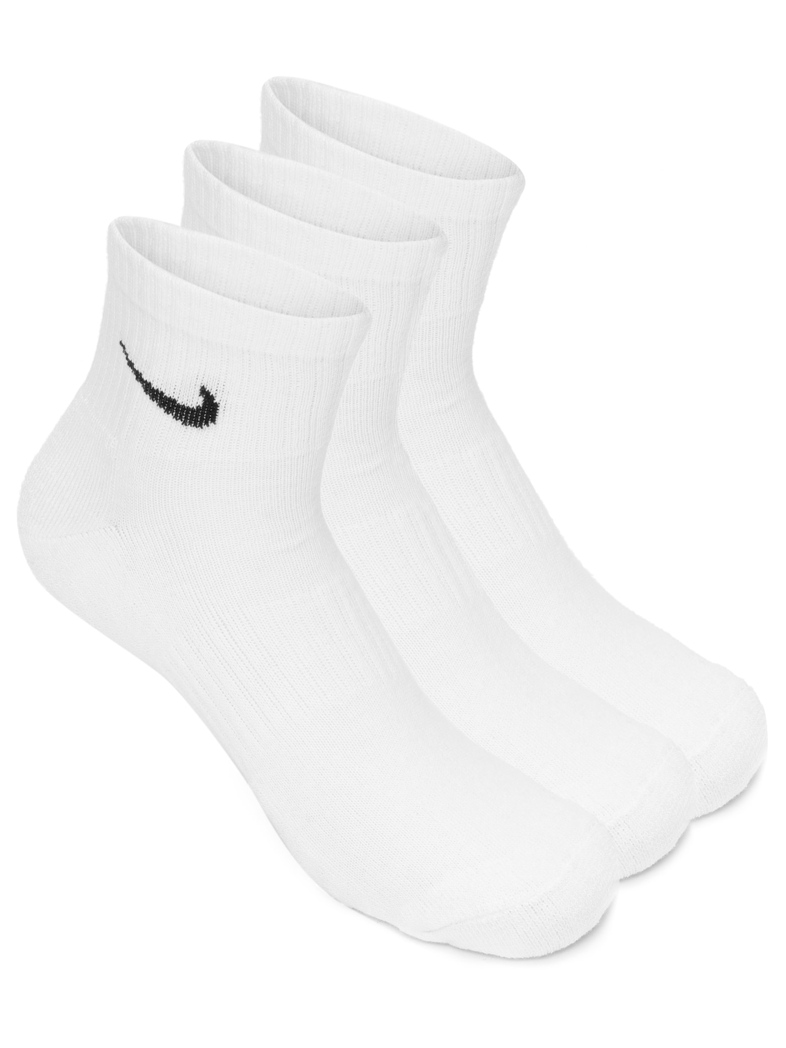 Kit De Meia Feminina Everyday Cush Ankle 3 Pares Branco Nike