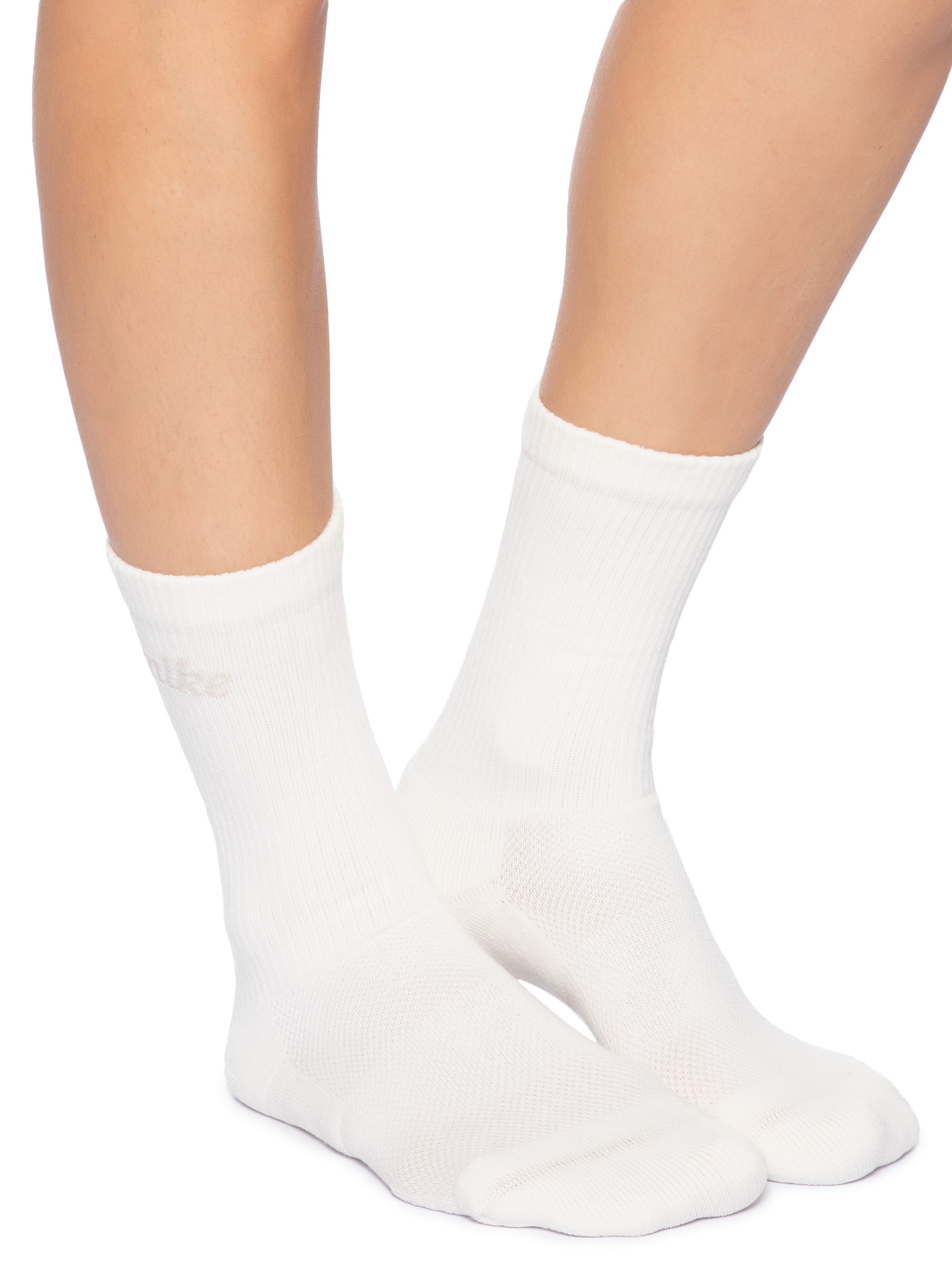 Kit De Meia Feminino 3 Pares Crew Bege Nike
