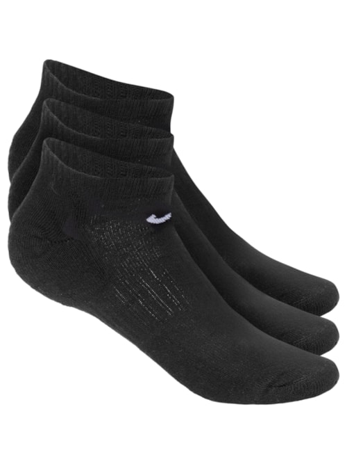 Kit De Meia Masculina Everyday Cush – Preto