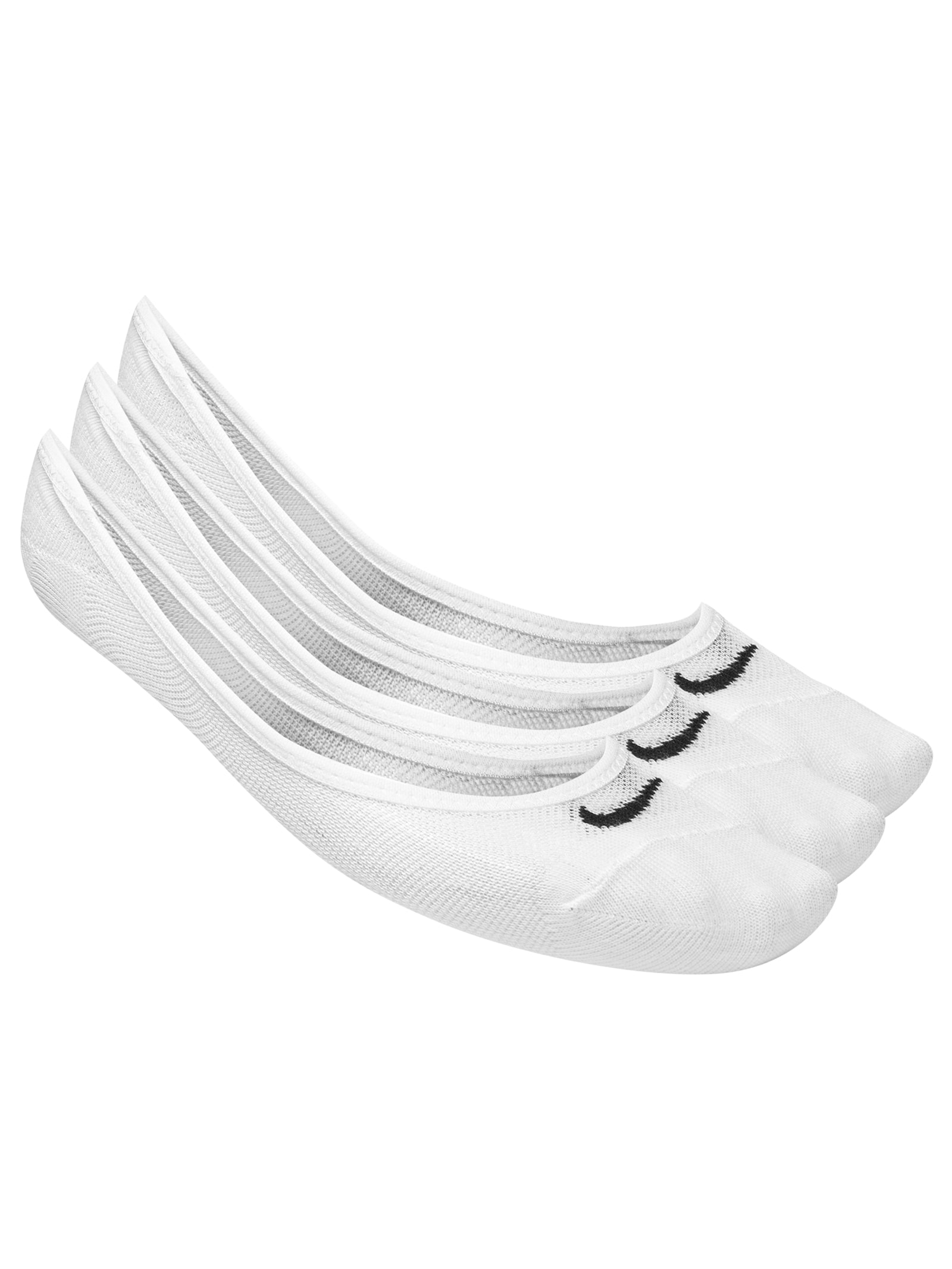 Kit de Meias Feminino 3 Pares Lightweight Footi Branco Nike