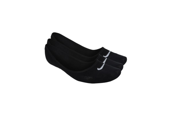 Kit de Meias Feminino 3 Pares Lightweight Footi - Preto