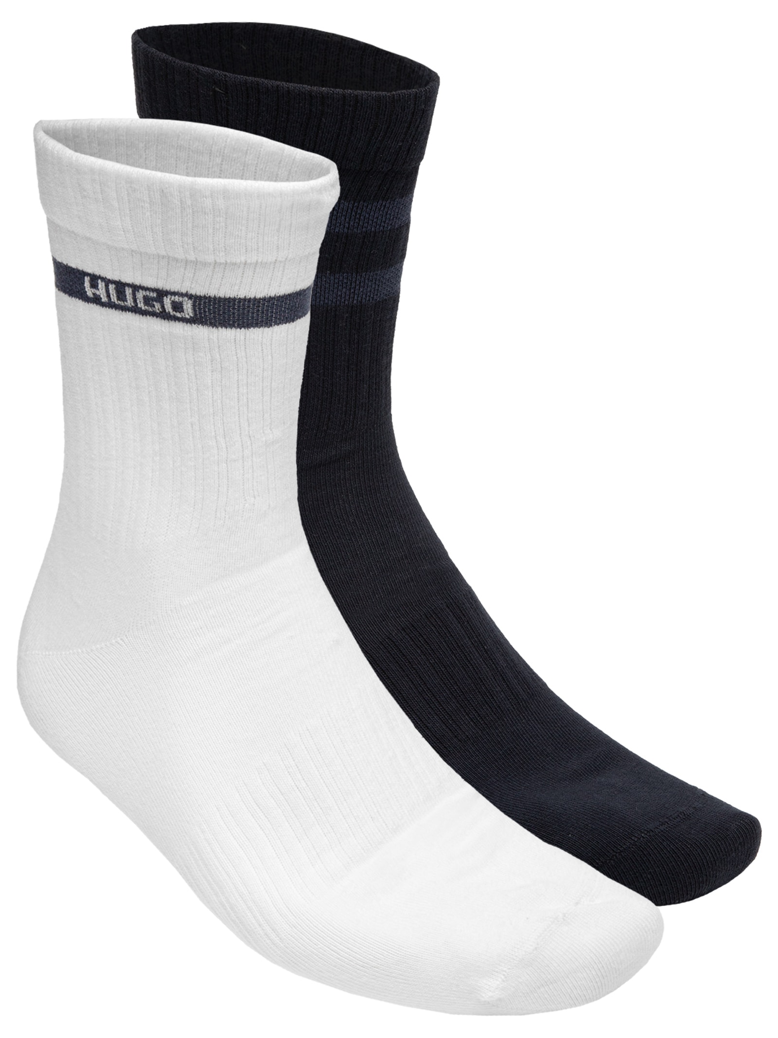 Kit De Meias Masculina 2 Peças Tape Azul Hugo
