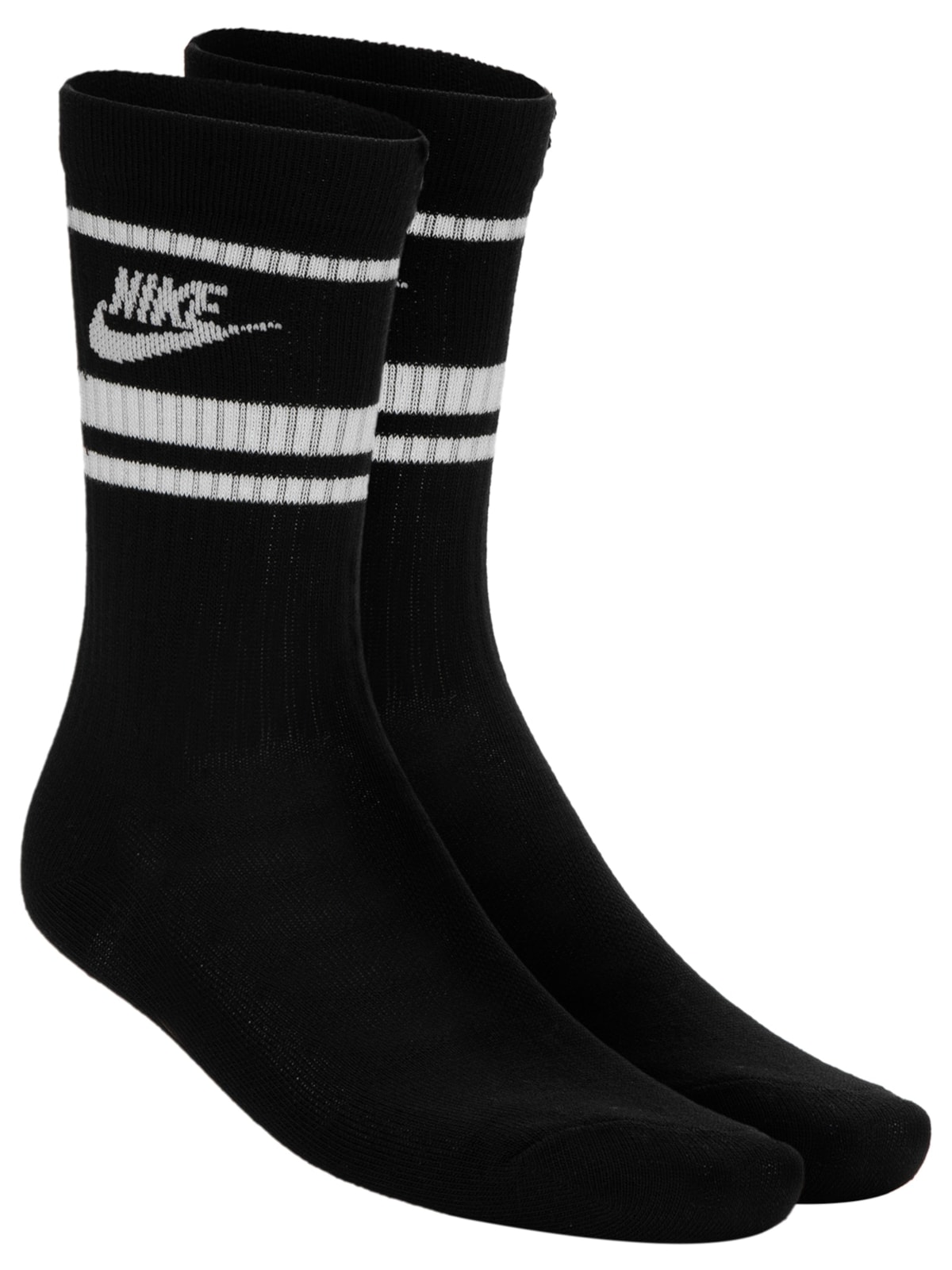 Vista 2 Kit De Meias Masculinas 3 Pares Everyday Essential PRETO PRETO