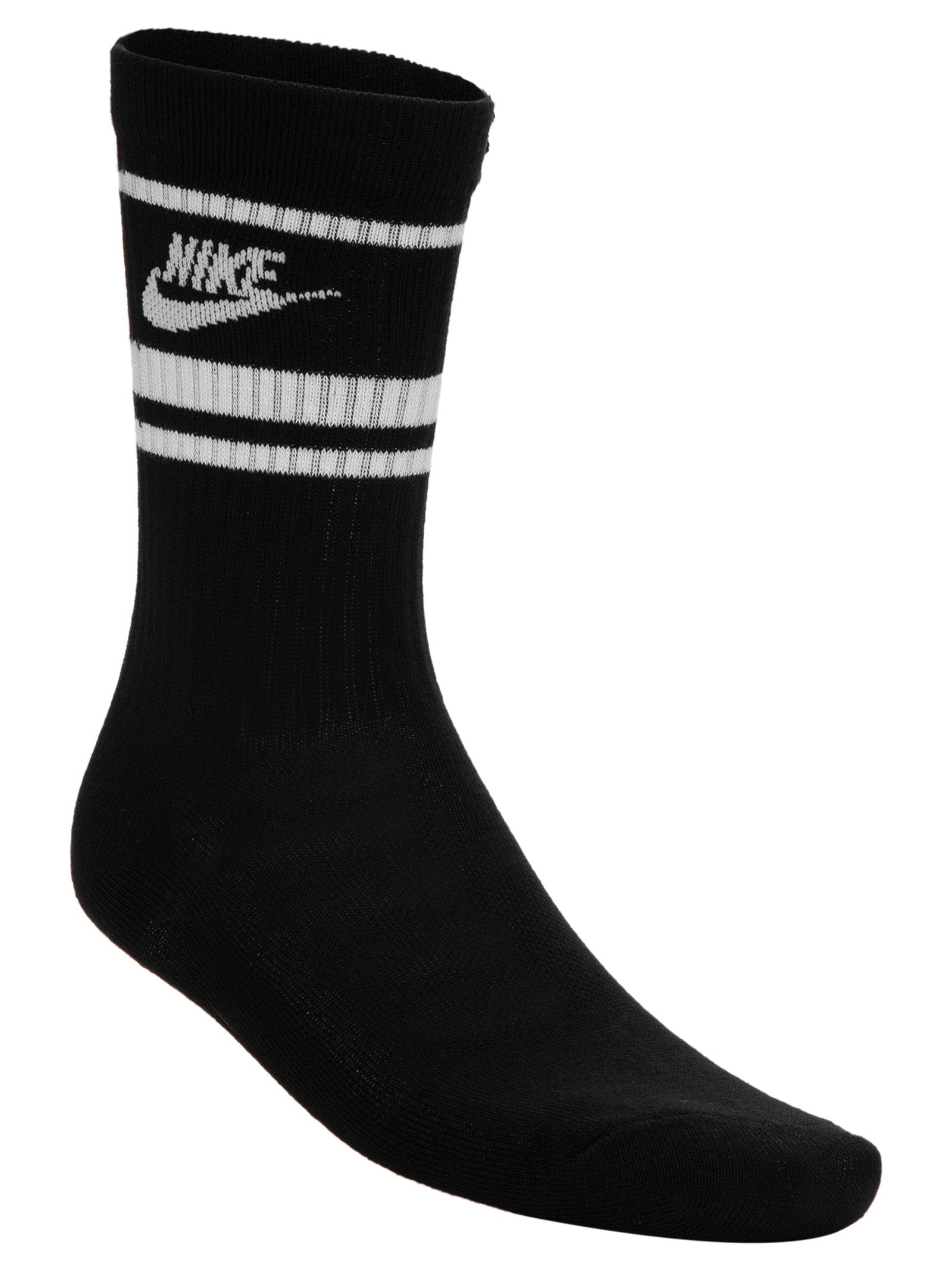 Kit  De Meias Masculinas 3 Pares Everyday Essential Preto Nike