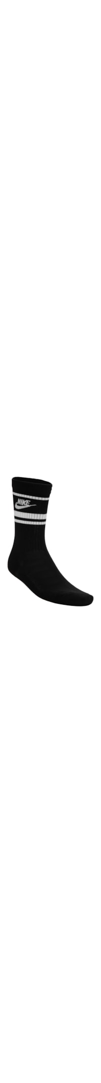 Kit De Meias Masculinas 3 Pares Everyday Essential - Preto
