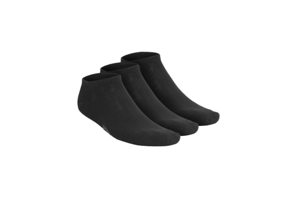 Kit De Meias Masculinas 3 Pares - Preto