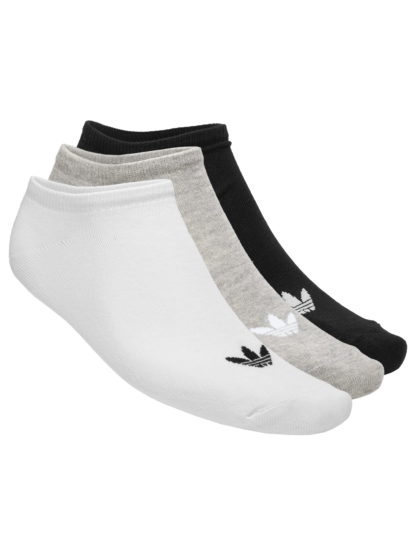 Kit De Meias Masculinas Liner 3 Pares Branco Adidas Originals