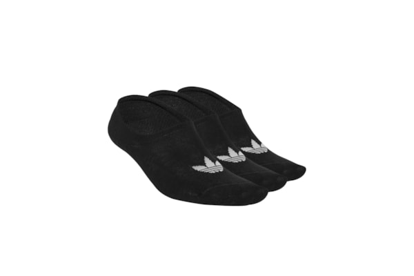 Kit De Meias Masculinas Low Cut 3 Peças - Preto