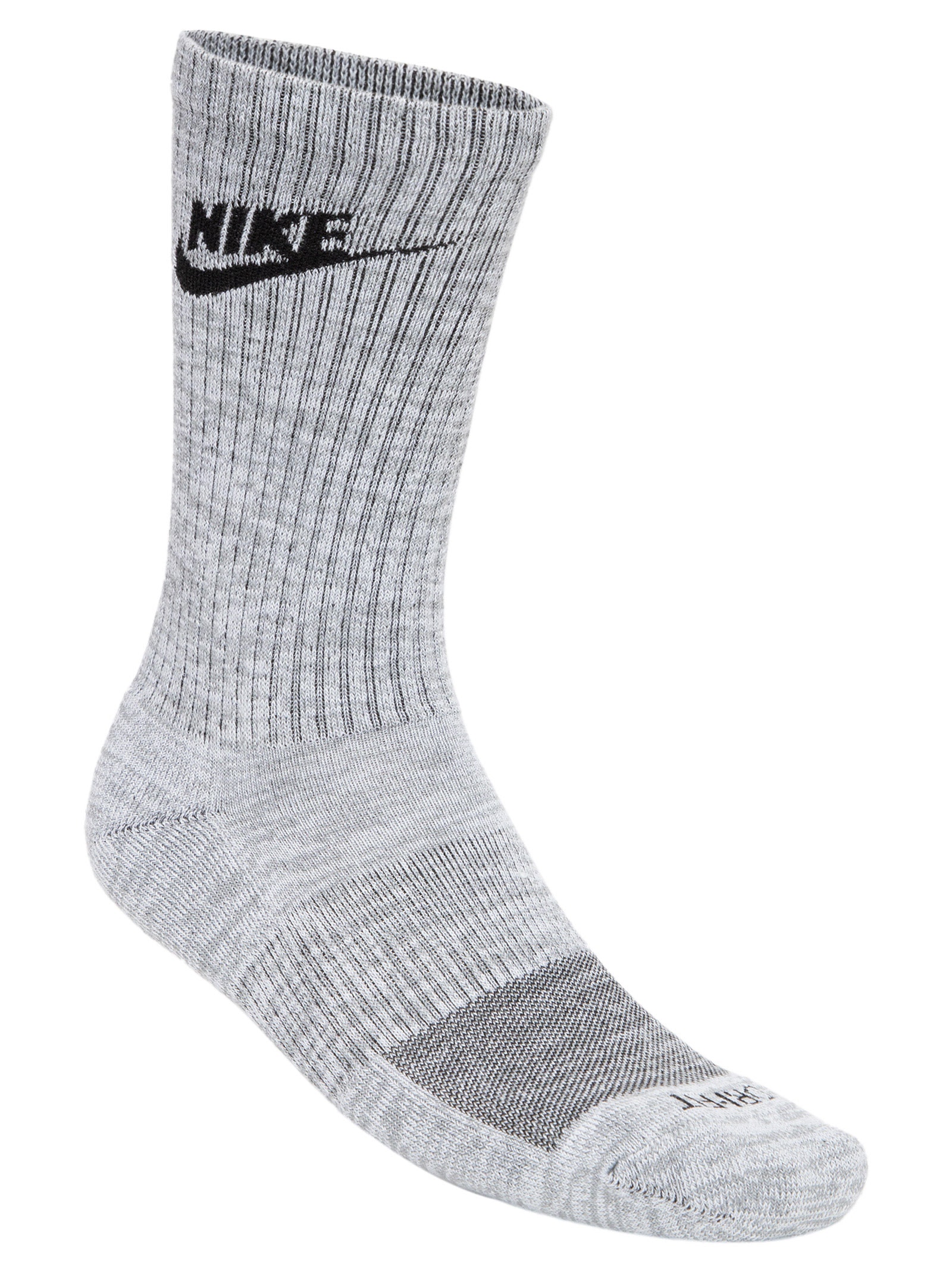 Kit de Meias Masculino Nk Everyday Plus Cush Crew 2pr Cinza Nike