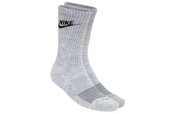 Kit de Meias Masculino Nk Everyday Plus Cush Crew 2pr - Cinza