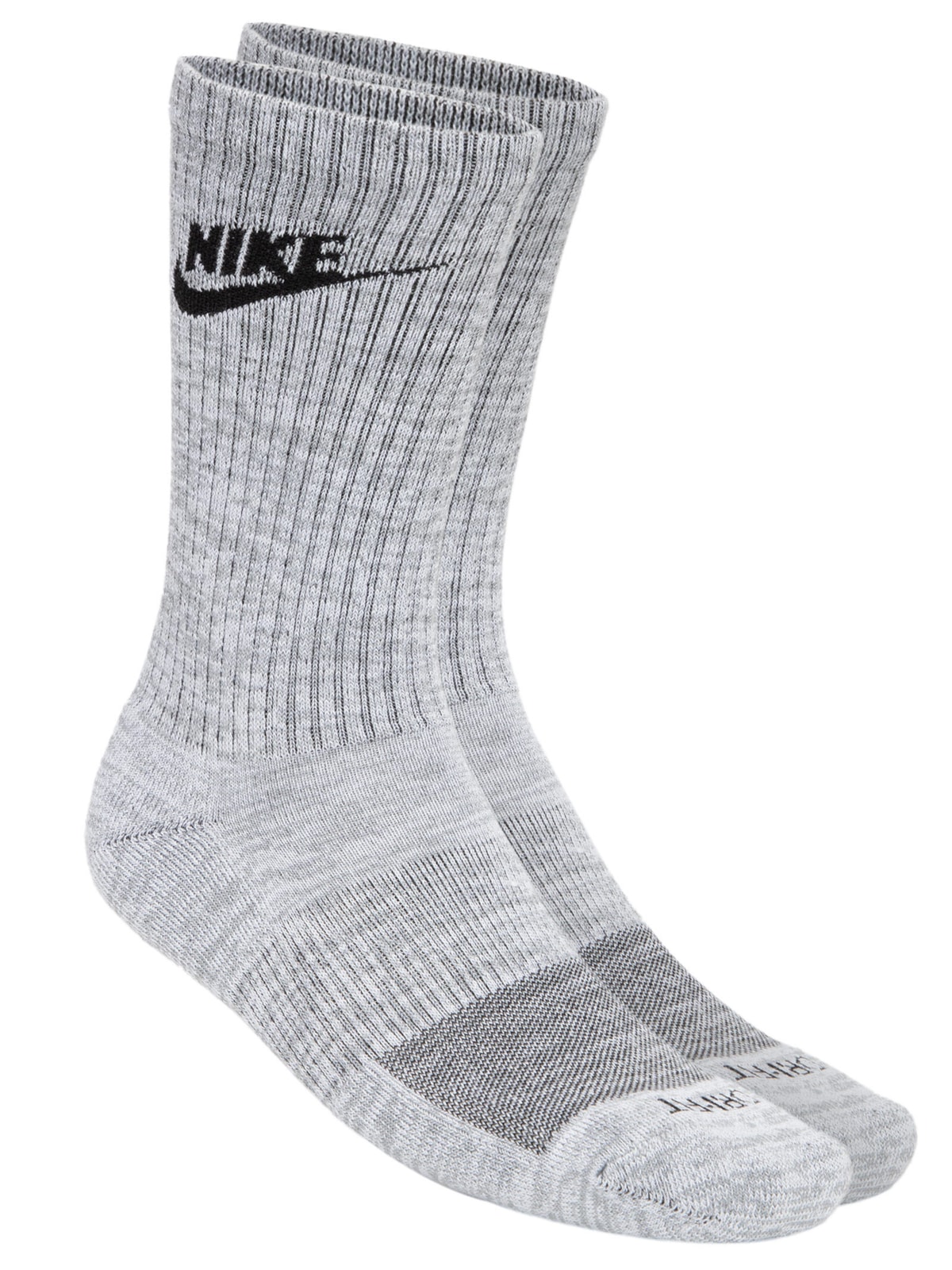 Vista 2 Kit de Meias Masculino Nk Everyday Plus Cush Crew 2pr CINZA CINZA