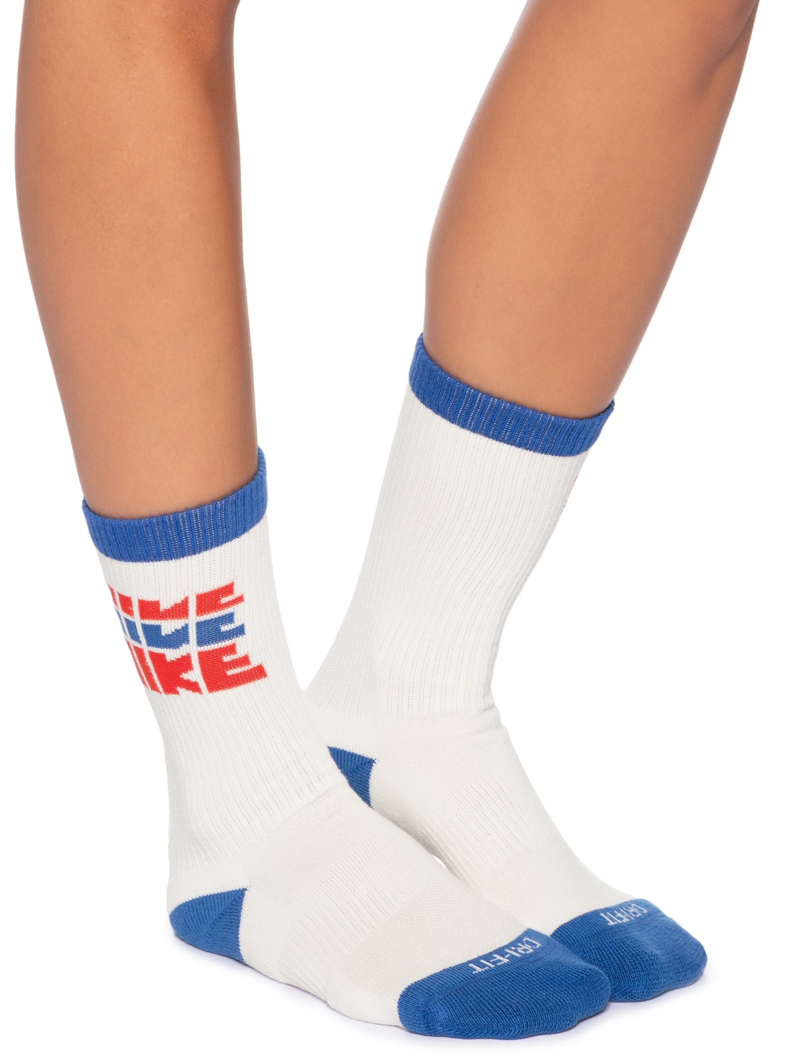 Kit de Meias Unissex Everyday Plus 3 Pares Off White Nike