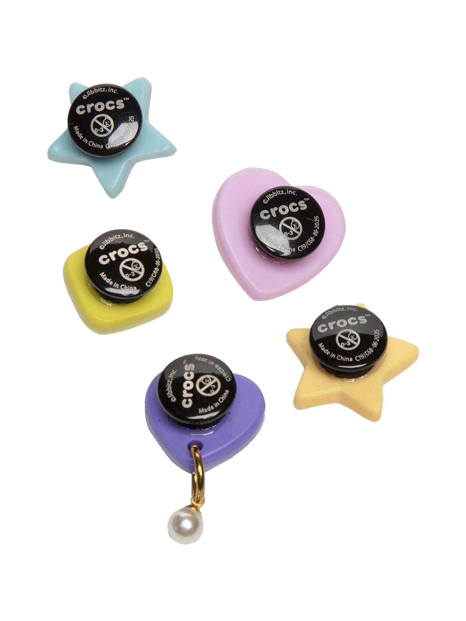 Kit Jibbitz Dazzling Gems 5 Pack Crocs