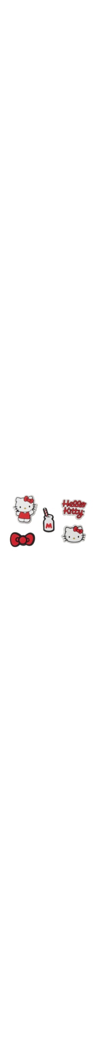 Kit Jibbitz Feminino Hello Kitty 5PCK – Branco