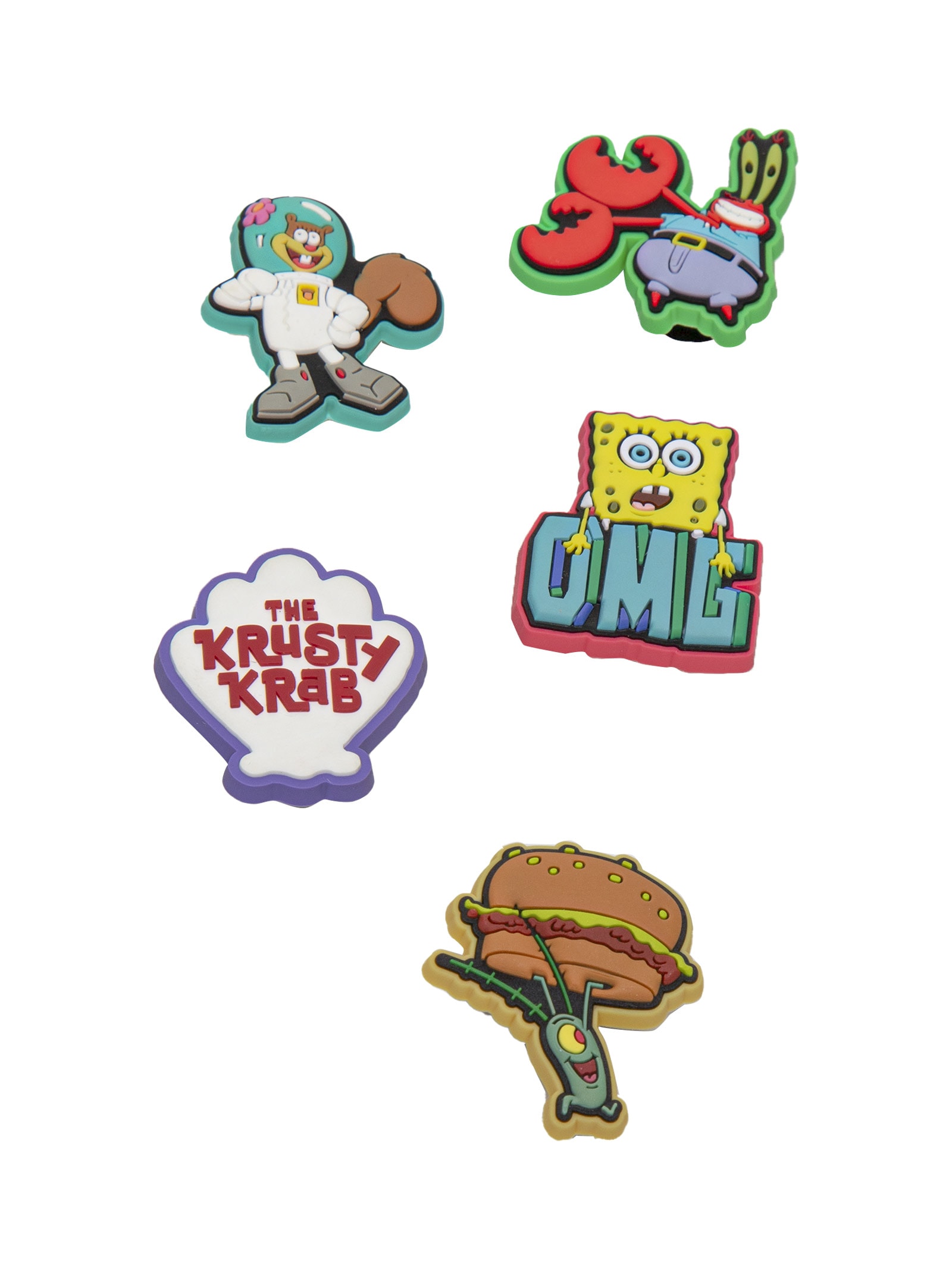 Kit Jibbitz SpongeBob 5 Pack Crocs