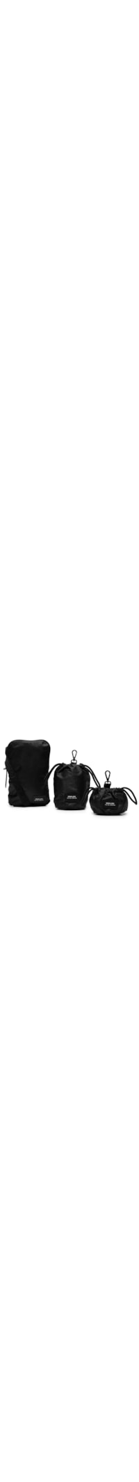 Kit Masculino Bolsa Acessório Multi Bags - Preto
