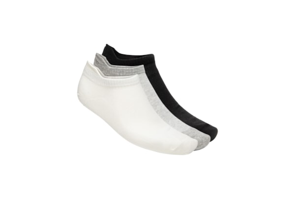 Kit Meia Masculina Cano Baixo Algodão - Preto