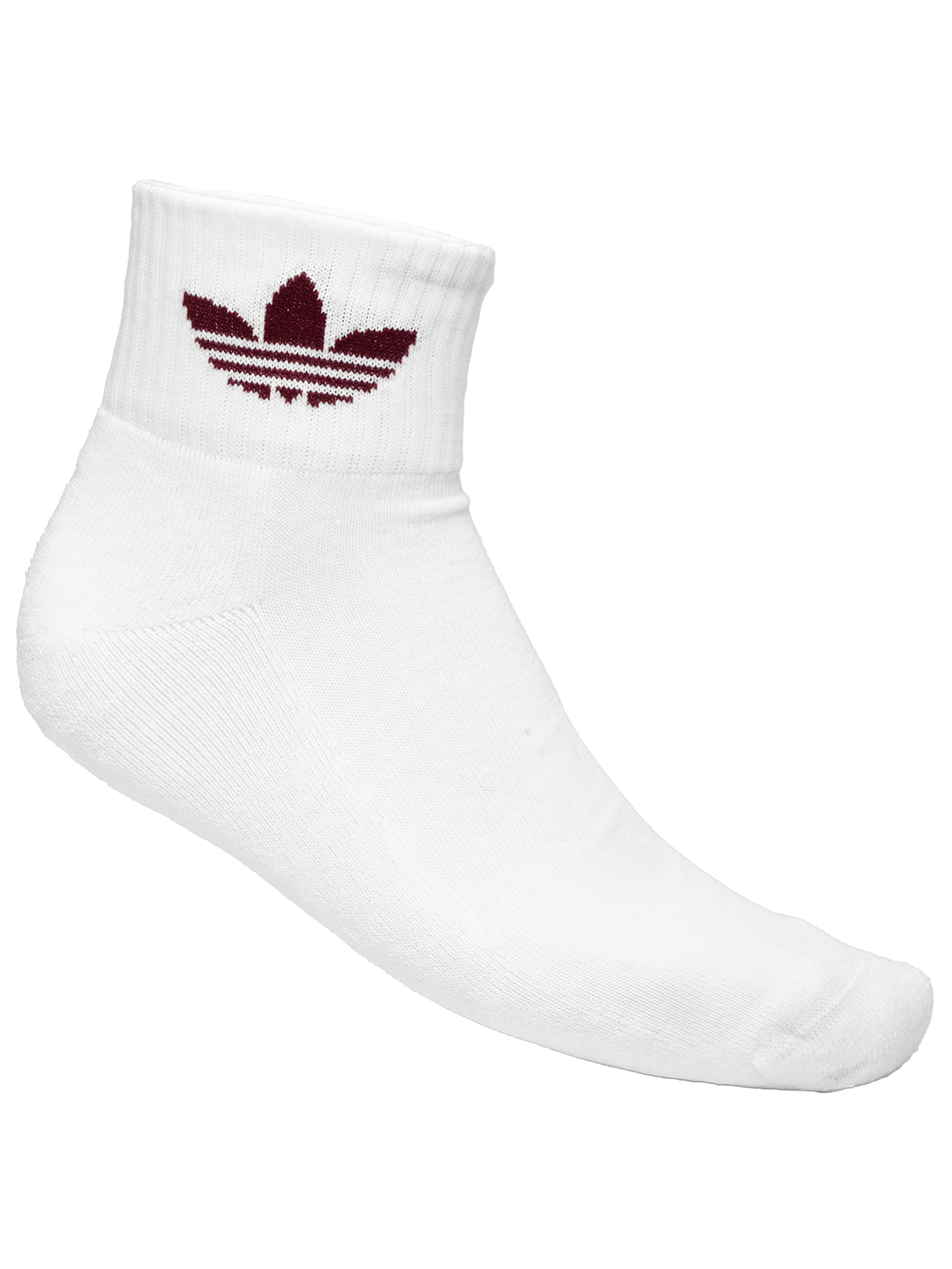 Kit Meias Femininas 3P Branco Adidas Originals