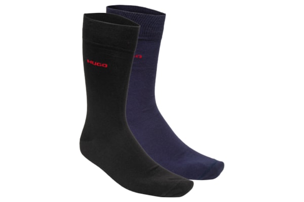 Kit Meias Masculinas 2 Peças - Azul