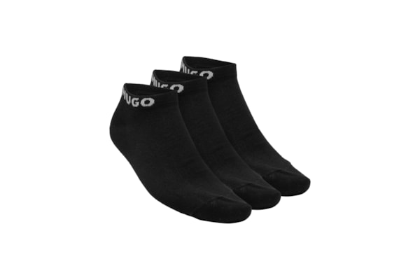 Kit Meias Masculinas 3 Peças Ankle Lenght - Preto