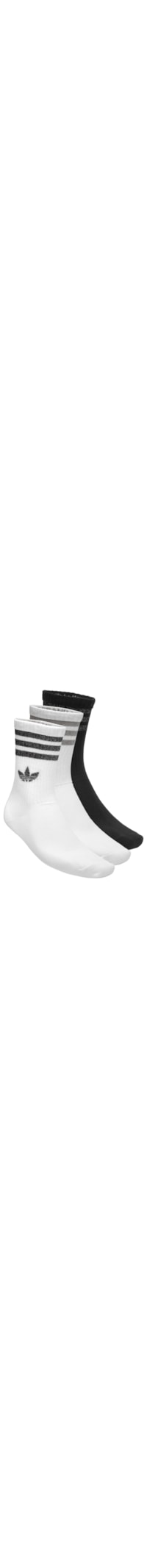 Kit Meias Masculinas Longas 3 Pares - Branco