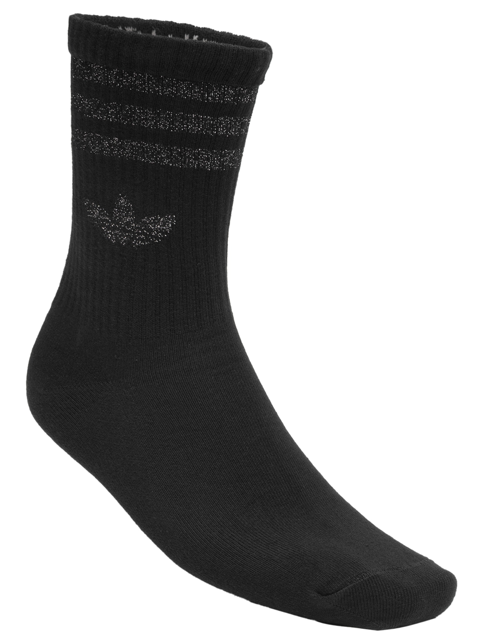 Kit Meias Masculinas Longas 3 Pares Branco Adidas Originals