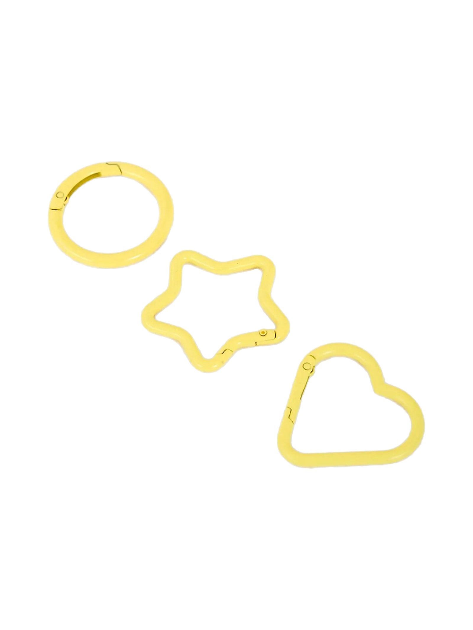 Kit Mosquetões Amarelo Farm Etc