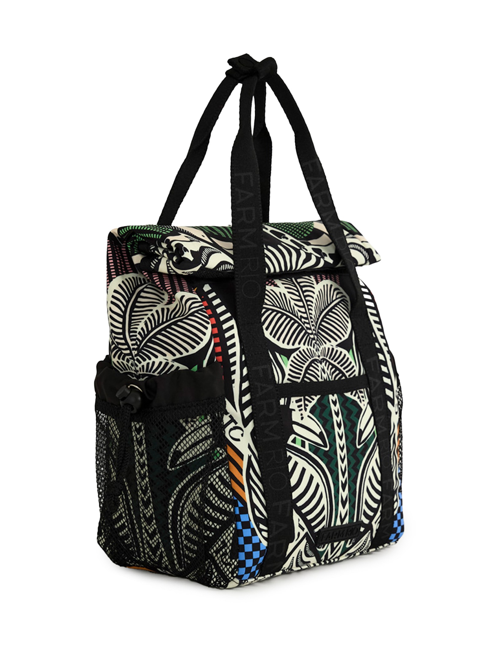 Lancheira Feminino Nova Ri Gráfico Rolezin Tucano Preto Farm Etc