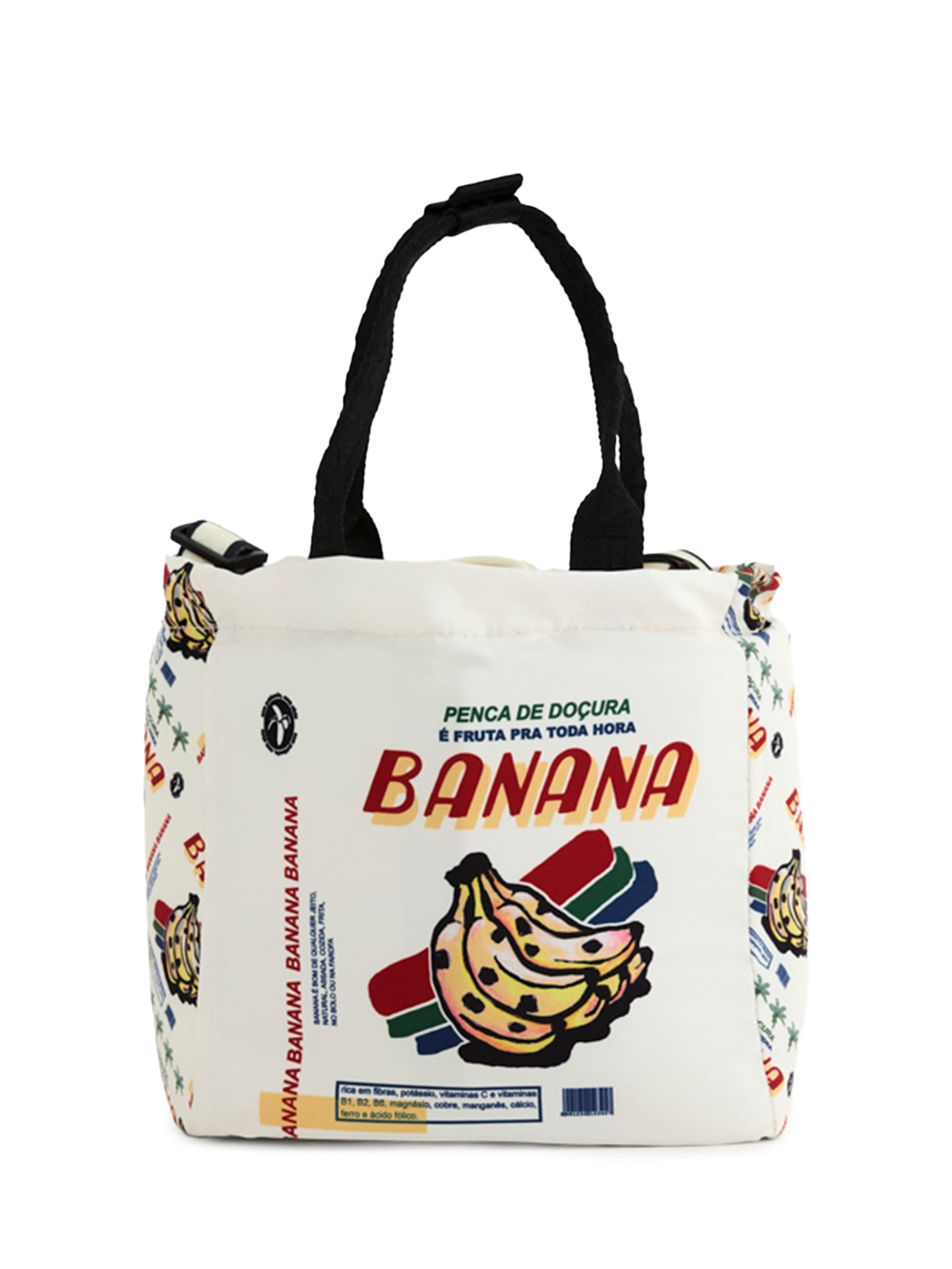 Lancheira Ziriguidum Max Banana Da Feira Branco Farm Etc